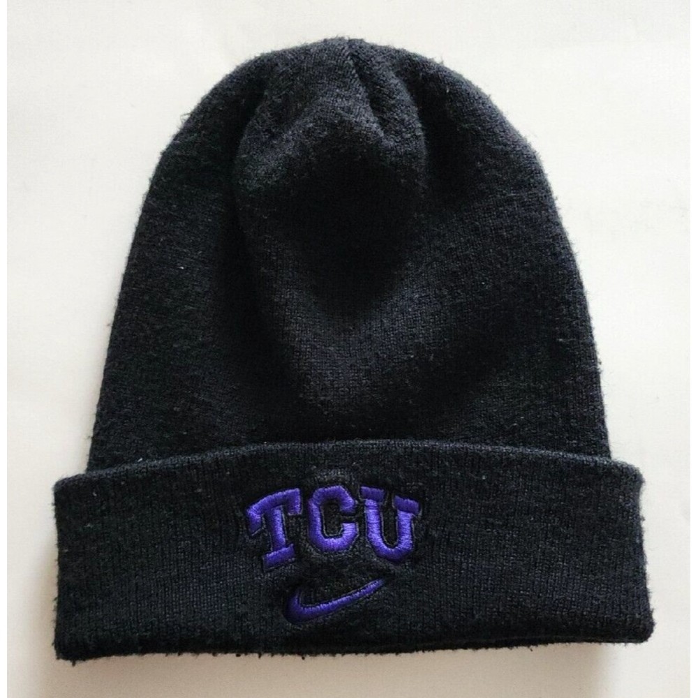 TCU Tostitos Fiesta Bowl Beanie Skull Cap Fold Up Embroidered Horned Frogs
